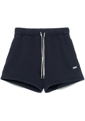 Autry logo-embroidered shorts - Blue