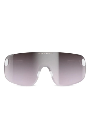 POC shield-frame sunglasses - White