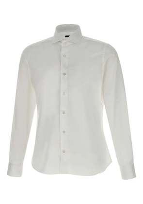 Marchesani buttoned long-sleeved shirt - White