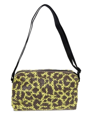Bao Bao Issey Miyake geometric-patterned shoulder bag - Yellow