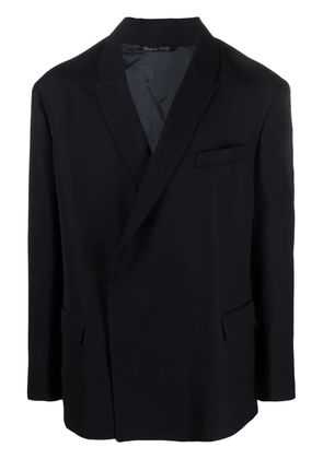 Costumein notch-lapels single-breasted blazer - Blue