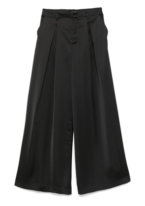 THE ANDAMANE Tara palazzo trousers - Black
