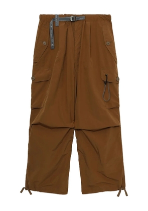 and Wander belted cargo pants - Brown