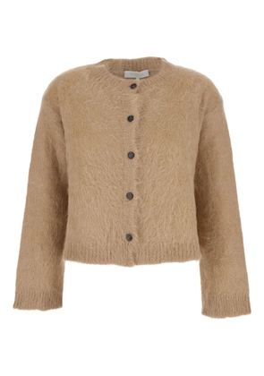 Antonelli front button closure cardigan - Neutrals