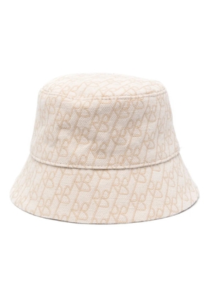 Ruslan Baginskiy monogram-pattern bucket hat - Neutrals