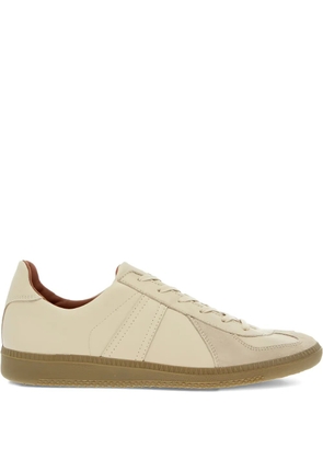 Reproduction of Found leather-panel sneakers - Neutrals