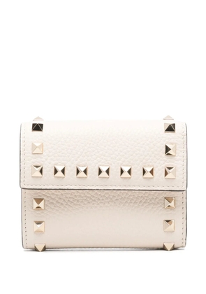 Valentino Garavani Rockstud wallet - Neutrals