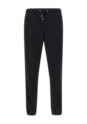 Sun68 Basic elasticated-waist logo track pants - Black