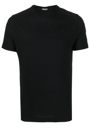 Zanone basic short-sleeved T-shirt - Black