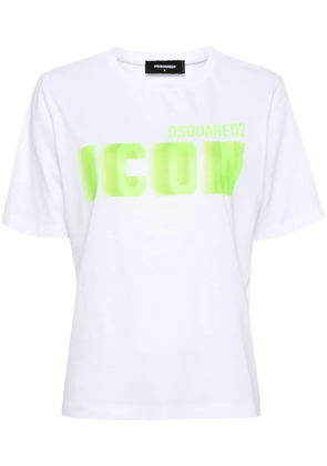 DSQUARED2 Icon Blur cotton T-shirt - White
