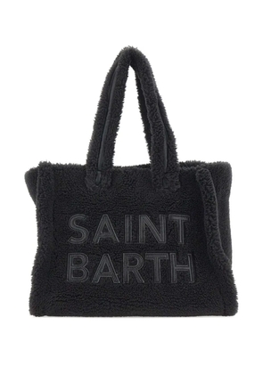 MC2 Saint Barth Colette Teddy embroidered tote bag - Black