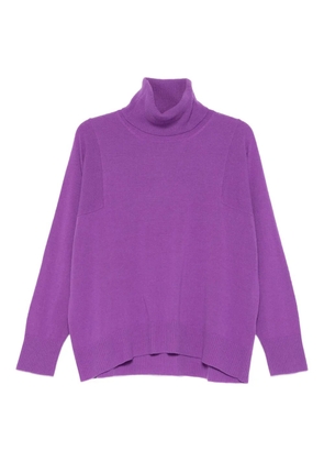 Roberto Collina roll-neck sweater - Purple