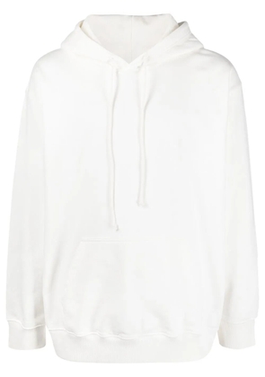 MM6 Maison Margiela graphic-print cotton hoodie - White