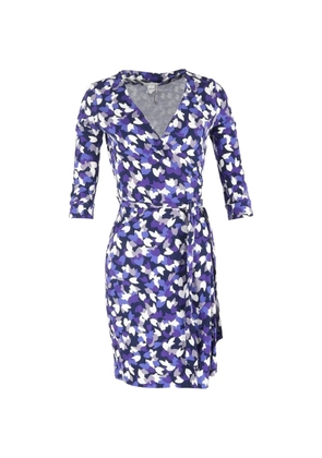 Diane Von Furstenberg Vintage printed mini dress - Purple
