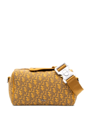 Christian Dior Pre-Owned 2021 Oblique Canvas Lingot 22 Bag crossbody bag - Yellow