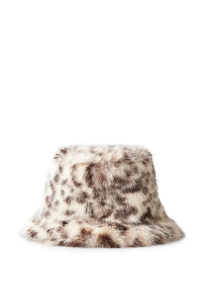 Claudie Pierlot leopard-print bucket hat - Neutrals
