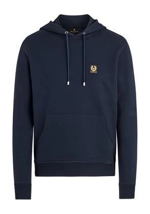 Belstaff Belstaff logo-patch hoodie - Blue