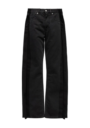 MM6 Maison Margiela split-leg cotton pants - Black