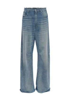 MM6 Maison Margiela frayed jeans - Blue