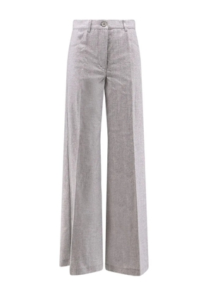 ASPESI belt-loop palazzo pants - Grey
