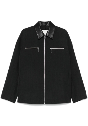 Nanushka Malachi shirt jacket - Grey