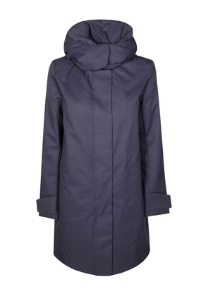 Save The Duck detachable hooded coat - Blue