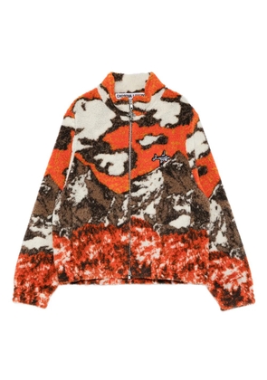 Chopova Lowena CL Airlines fleece jacket - Orange