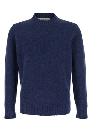 Kangra ribbed crew-neck sweater - Blue