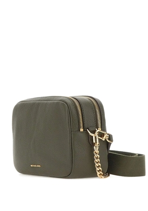 Michael Michael Kors leather chain-strap shoulder bag - Green