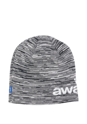 Awake NY logo-print beanie - Black