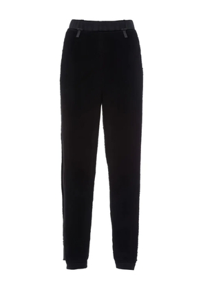 Prada logo-print trousers - Black