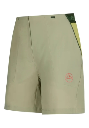 La Sportiva Guard colourblock waistband shorts - Green