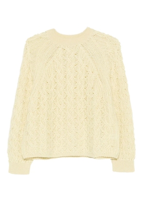 Antonelli round-neck sweater - Neutrals