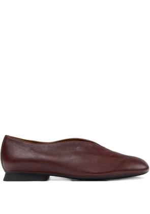 Camper Casi Myra leather flat pumps - Red