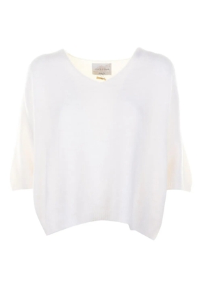 cinque V-neck T-shirt - White