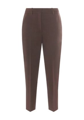 Incotex elastic-waist trousers - Brown