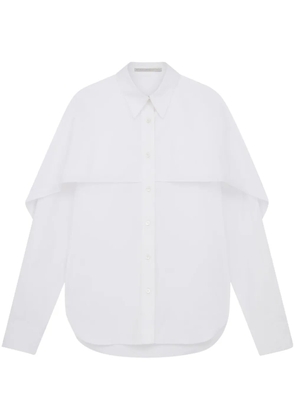 Stella McCartney cape organic cotton shirt - White