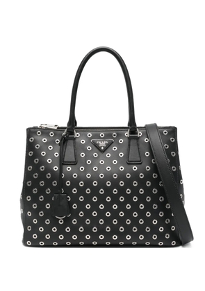 Prada eyelet tote bag - Black