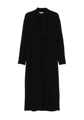 Barena tie-neck dress - Black