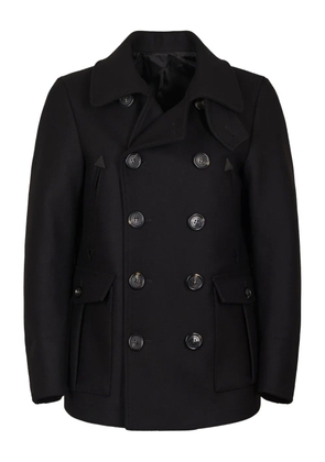 DSQUARED2 double-breasted pocket coat - Black
