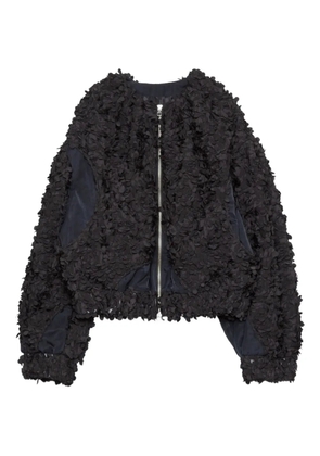 Muller Of Yoshiokubo Flowy zip-front jacket - Black