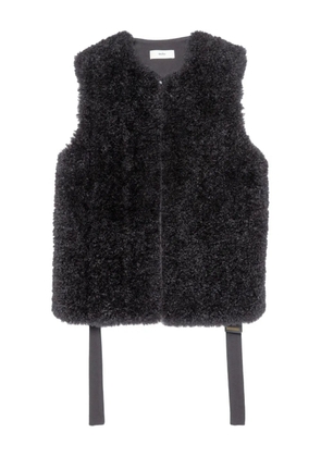Muller Of Yoshiokubo shearling gilet - Black