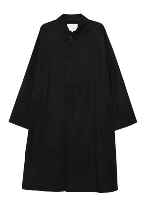 Studio Nicholson Crowe buttoned trench coat - Blue