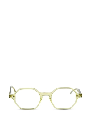 Kador octagon-frame glasses - Green