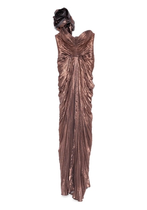Iris Serban Lucien gown - Brown