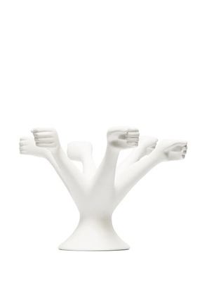 Jonathan Adler Eve hands candelabra - White