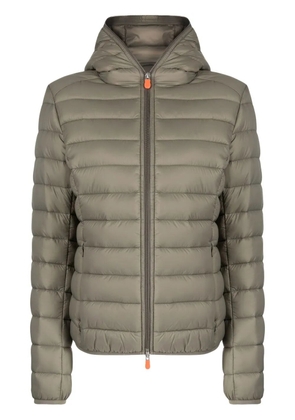 Save The Duck hooded puffer jacket - Green