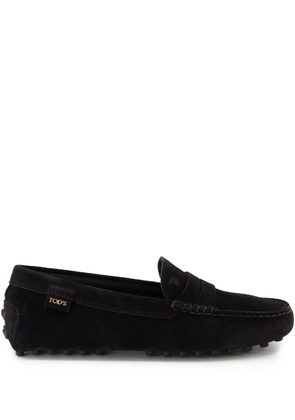 Tod's Gommino suede loafers - Black