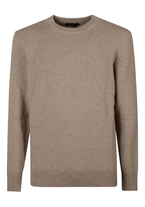 Aragona ribbed crewneck sweater - Neutrals