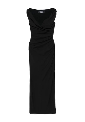 Jacquemus La Robe Rita Longue gown - Black
